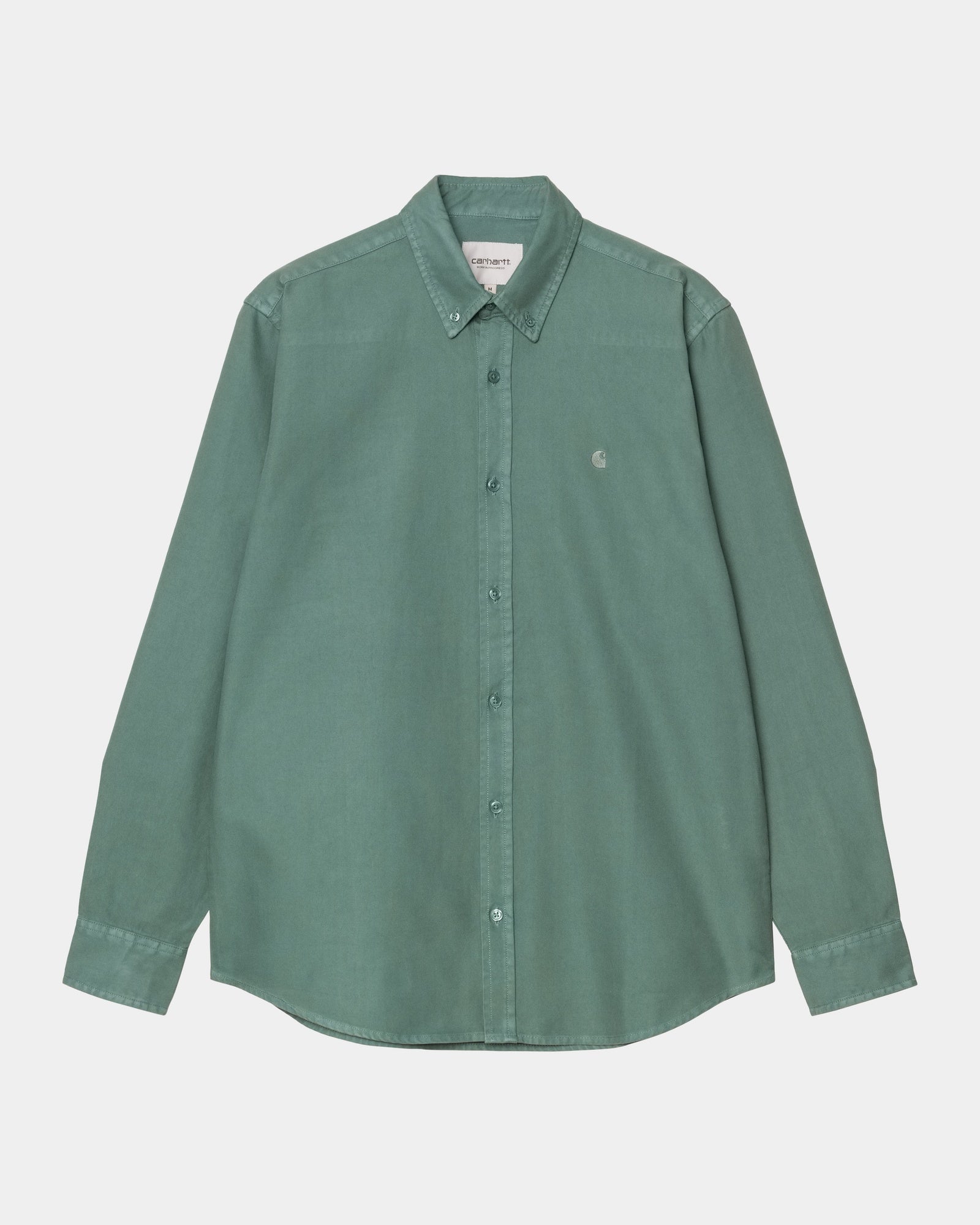 Bolton Shirt | Premium Silver Pine Color Men's Casual Button-Up Shirt for Office, Date Night & Outdoor Events