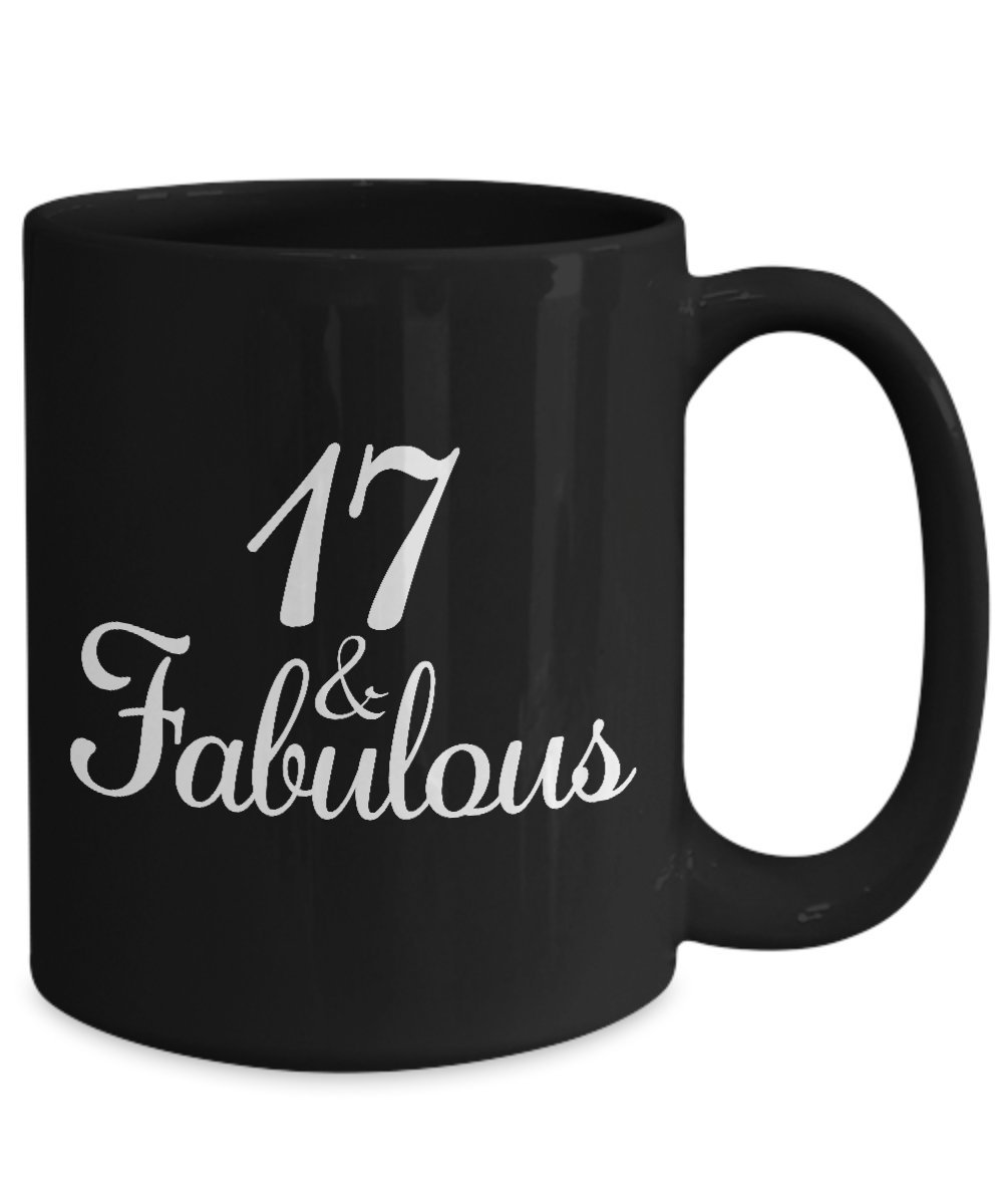 17th Birthday Gifts for Teen Girls - Funny Coffee Mug for Women, Sister, Daughter & Friends - 2001 Anniversary Cup - Perfect for Home, Office & Dorm Room Use