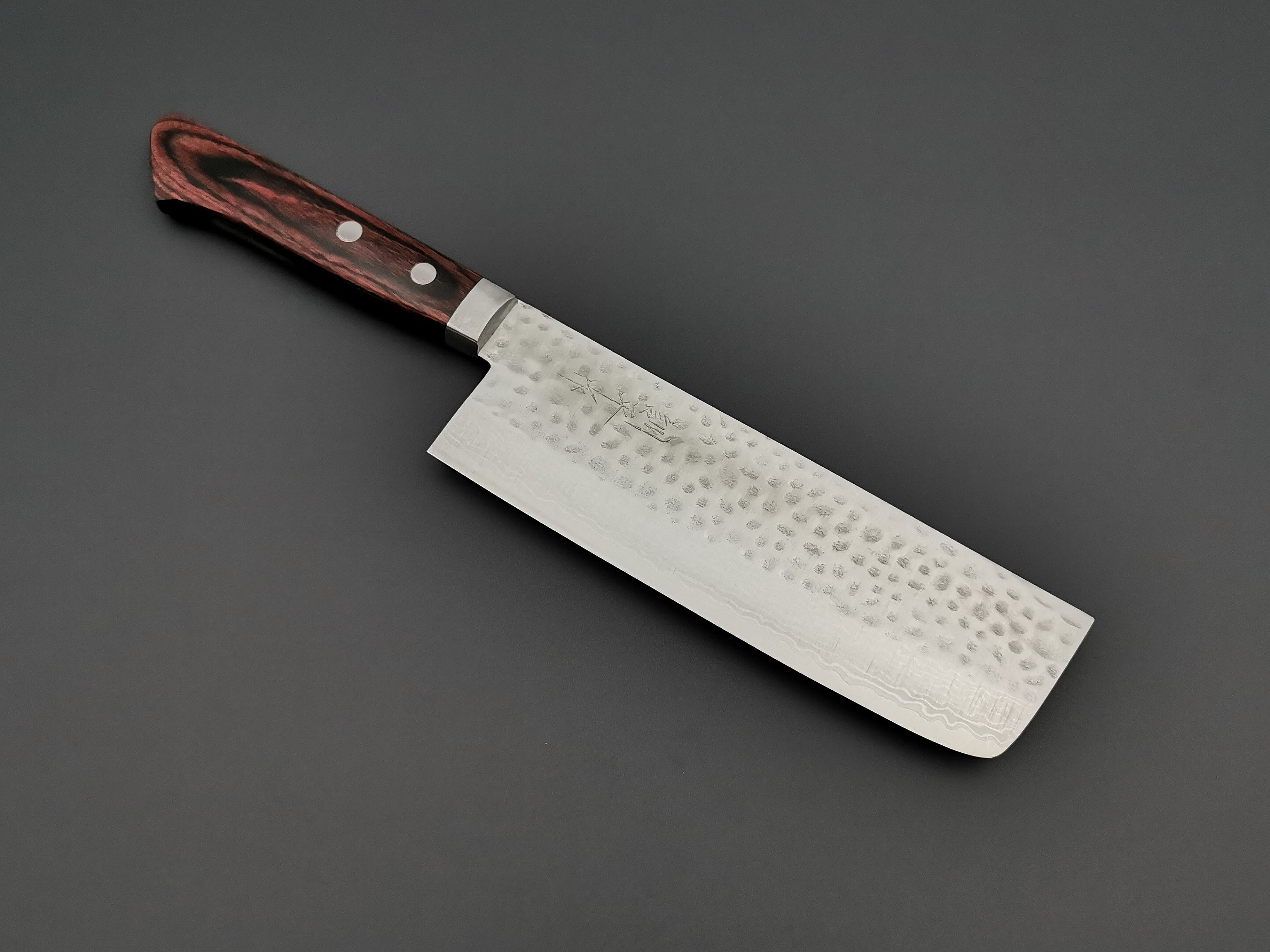 Masutani Hamono V10 Nakiri Knife - High Carbon Steel Japanese Vegetable Knife for Professional Chefs & Home Cooking - Perfect for Slicing, Dicing & Chopping Vegetables