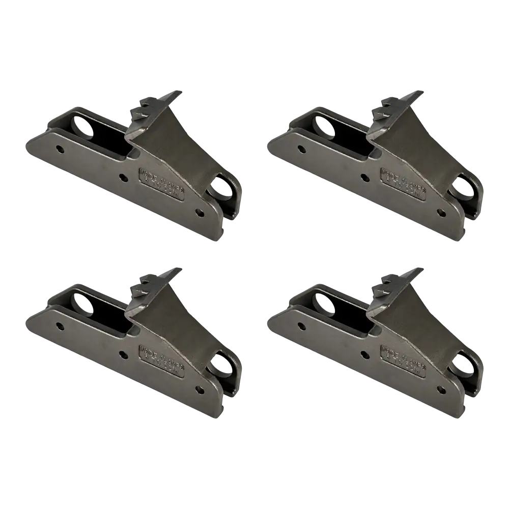 Adjustable 3-Button Rim Clamp Jaw Set for X Models Tire Changers - Fits 6-22 Inch Wheels (Set of 4) - Perfect for Auto Repair Shops & DIY Tire Changes