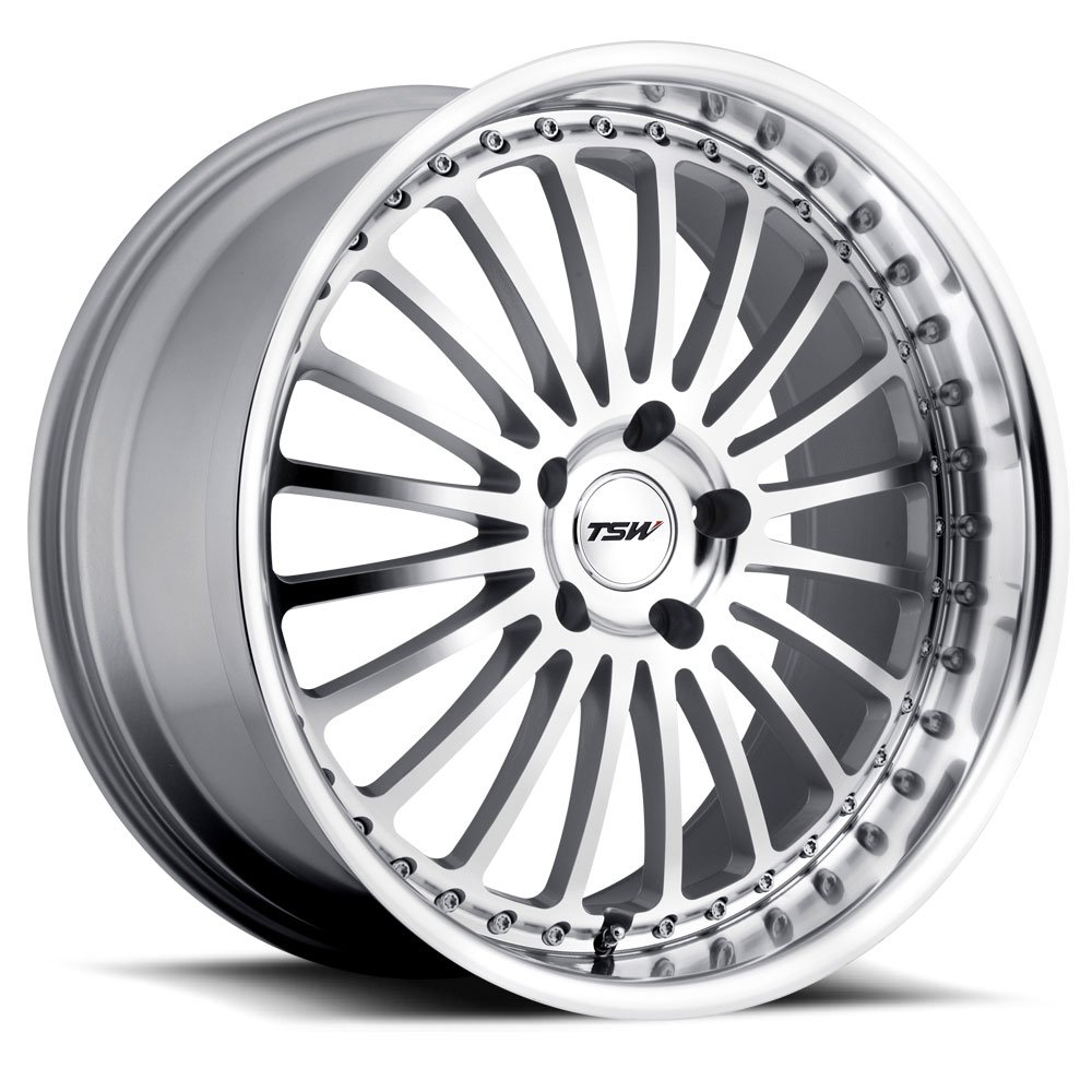 TSW Silverstone Silver Alloy Wheel 19x8