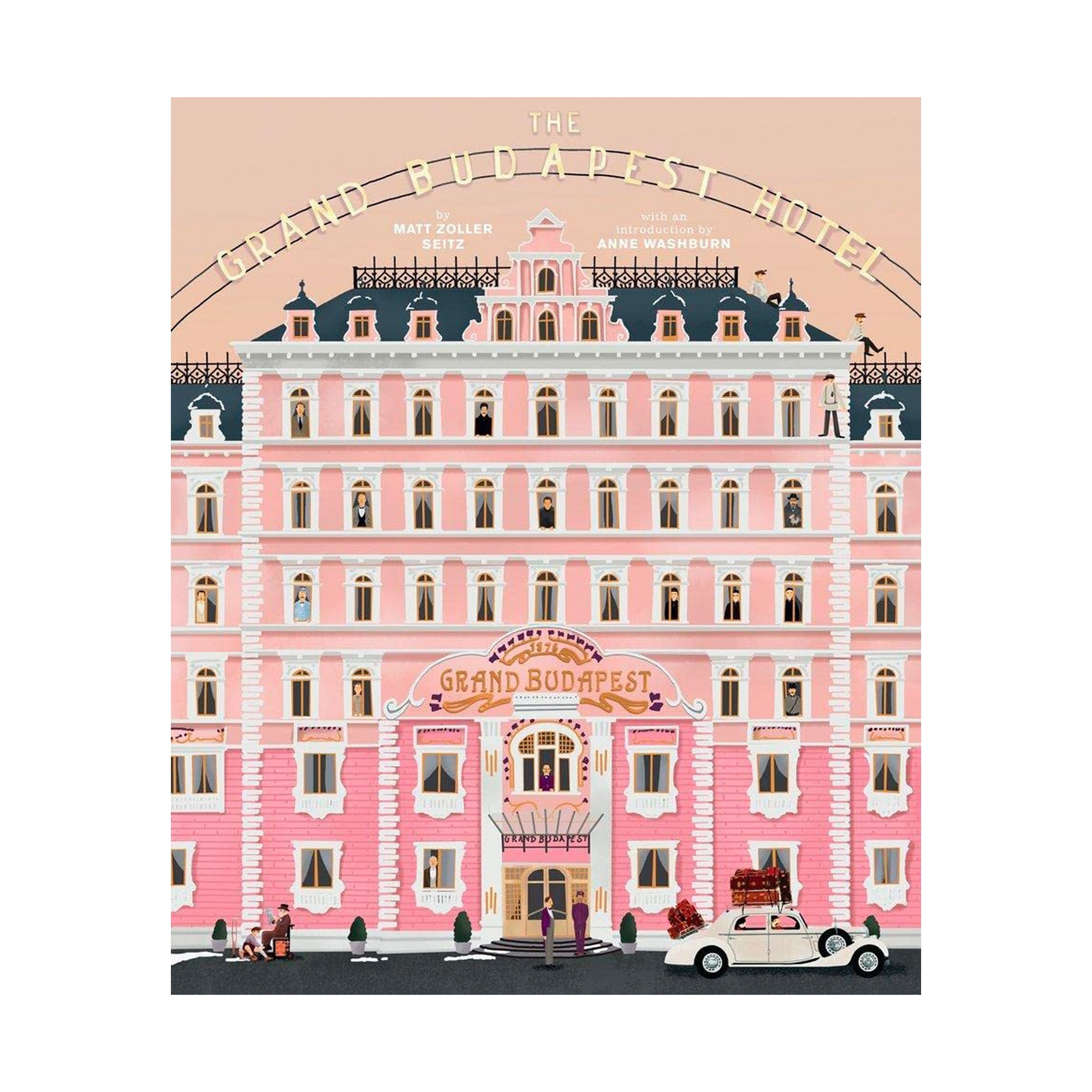 The Wes Anderson Collection: The Grand Budapest Hotel Hardcover Book - Perfect for Film Lovers, Coffee Table Decor & Wes Anderson Fans