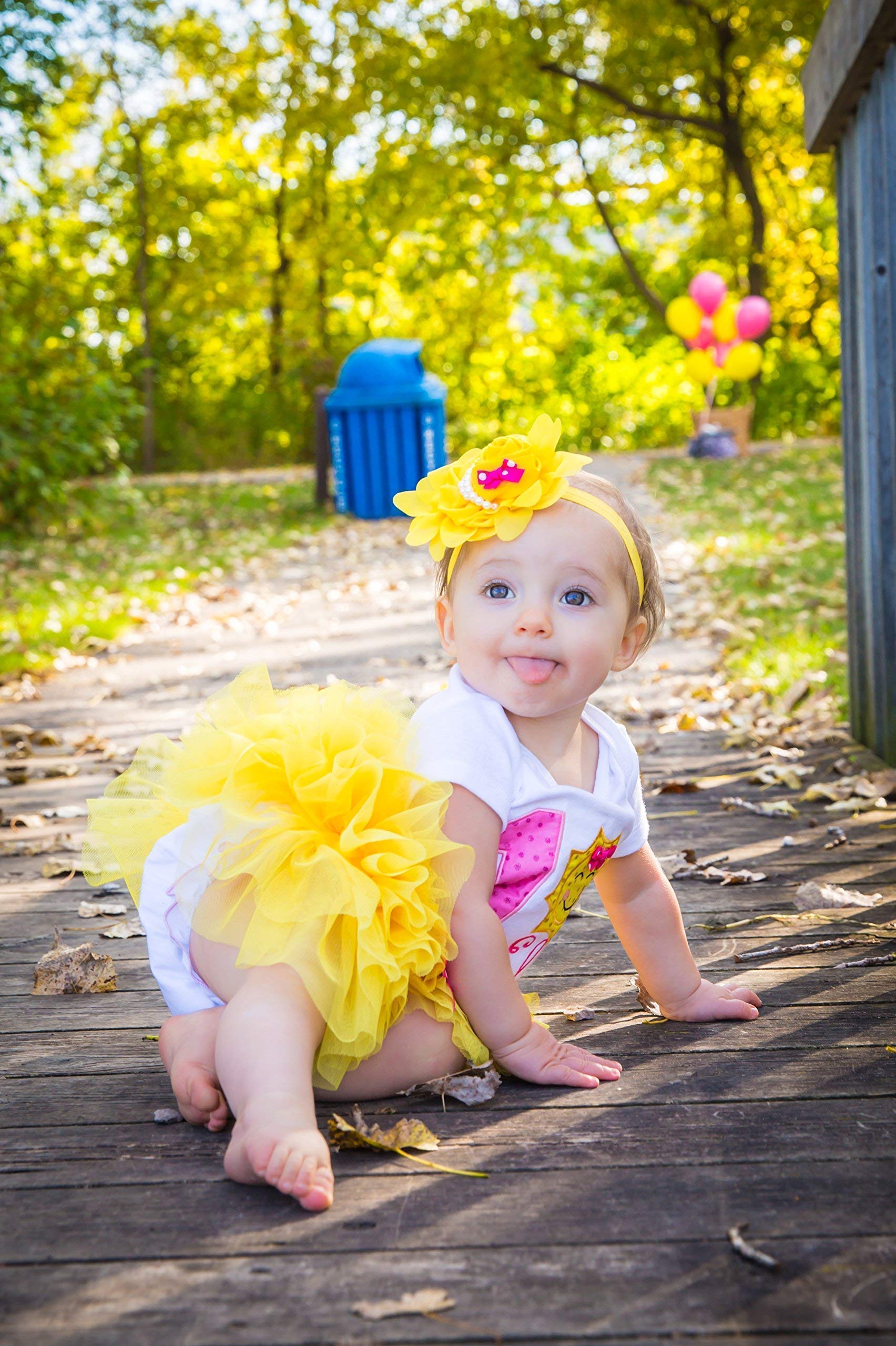 You Are My Sunshine First Birthday Outfit for Baby Girl - Yellow Tutu Dress & Cake Smash Bodysuit | Perfect 1st Birthday Gift & Photo Shoot Outfit
