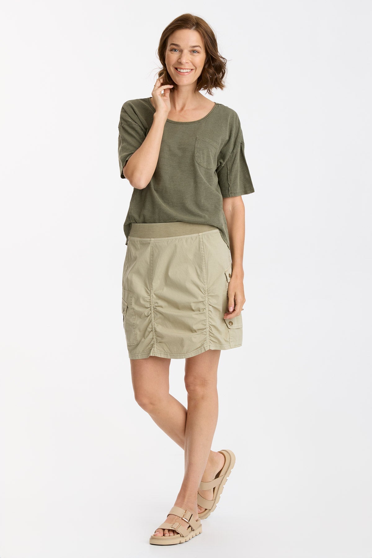Duvall Tee Kombu Pigment Dyed T-Shirt - Soft & Stylish Casual Wear for Men & Women - Perfect for Everyday Outfits, Streetwear & Lounge Comfort