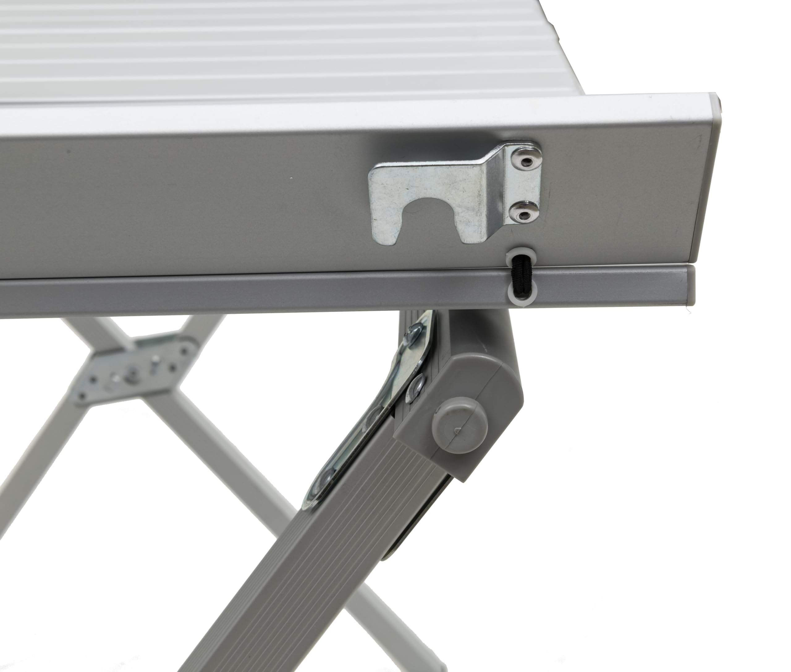 ALPS Mountaineering Folding Camping Table - Lightweight Aluminum X Frame, Easy-Clean Roll Top, Shoulder Carry Bag (3 Sizes) - Perfect for Outdoor Picnics, Backpacking & RV Camping Trips