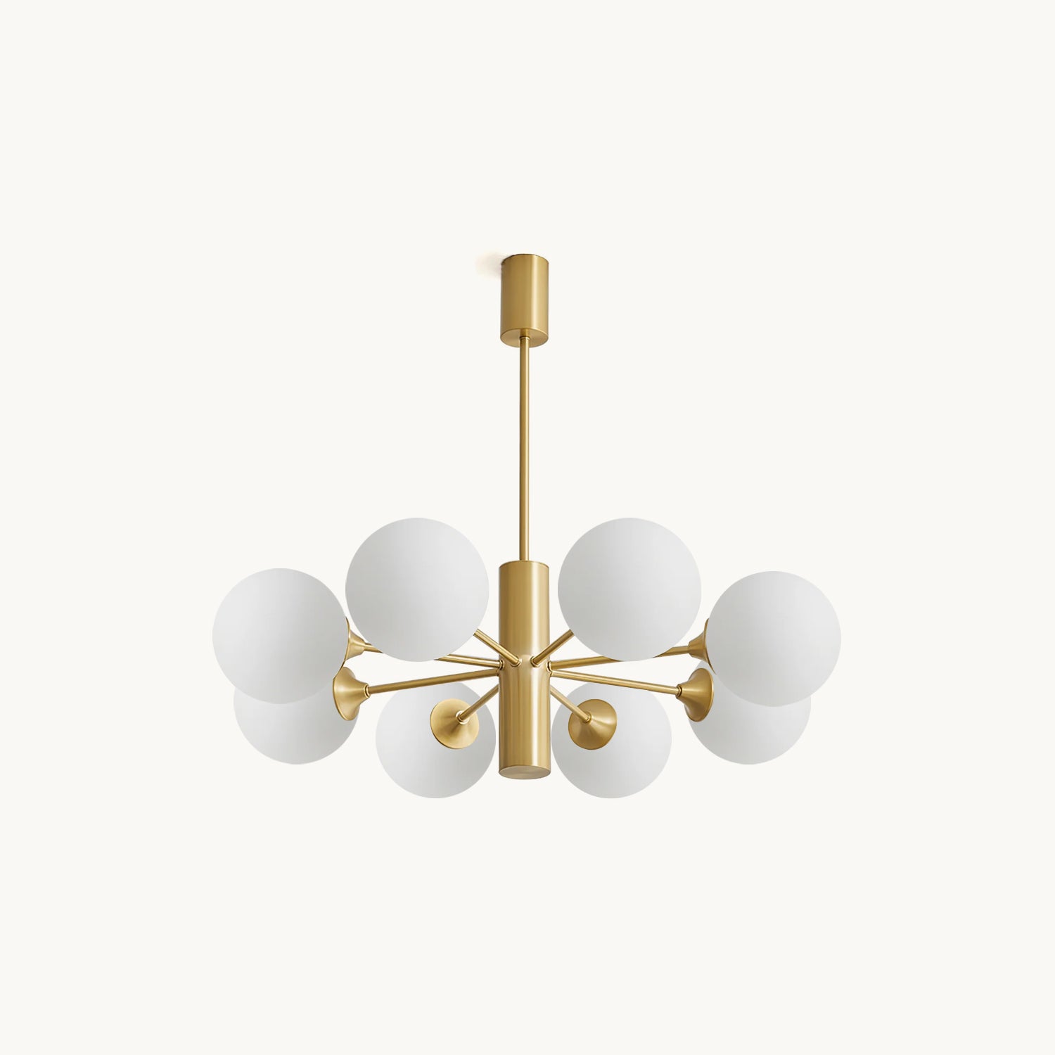 Stylish Bean Ball Chandelier - Modern Pendant Lighting Fixture for Dining Room, Bedroom & Living Room Decor