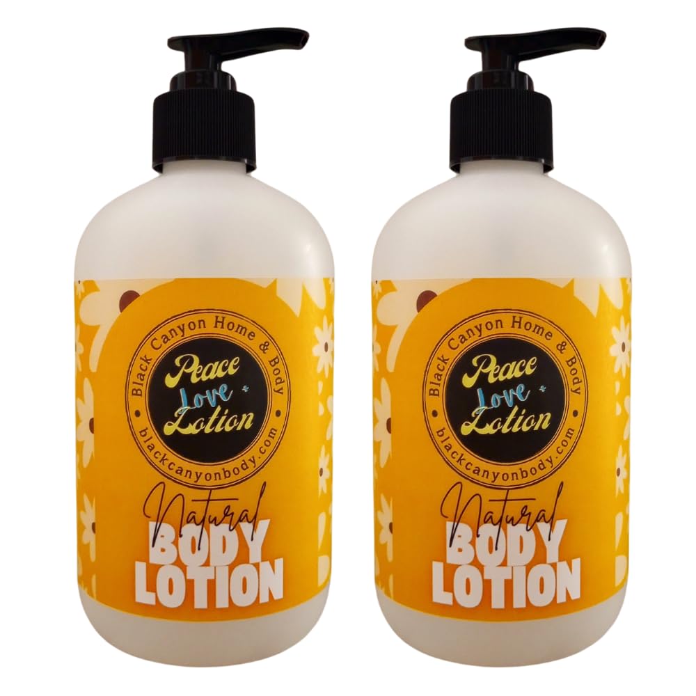 Sweet Cinnamon Vanilla Orchid Scented Natural Body Lotion - 8 Oz (2 Pack) | Moisturizing & Hydrating for Dry Skin | Perfect for Daily Use, Spa Days & Gift Giving
