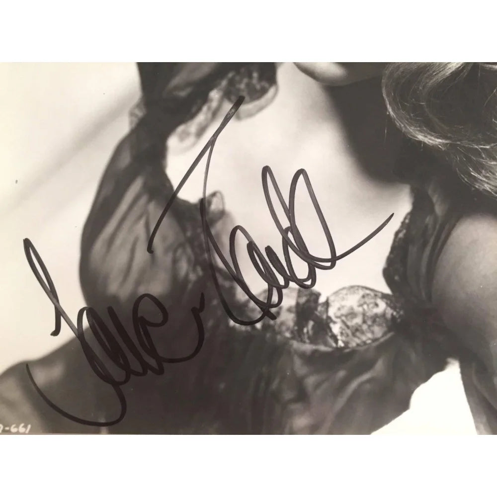 Authentic Jane Fonda Signed 8x10 Photo with JSA COA - Rare Autograph Collectible for Movie Memorabilia & Fan Display