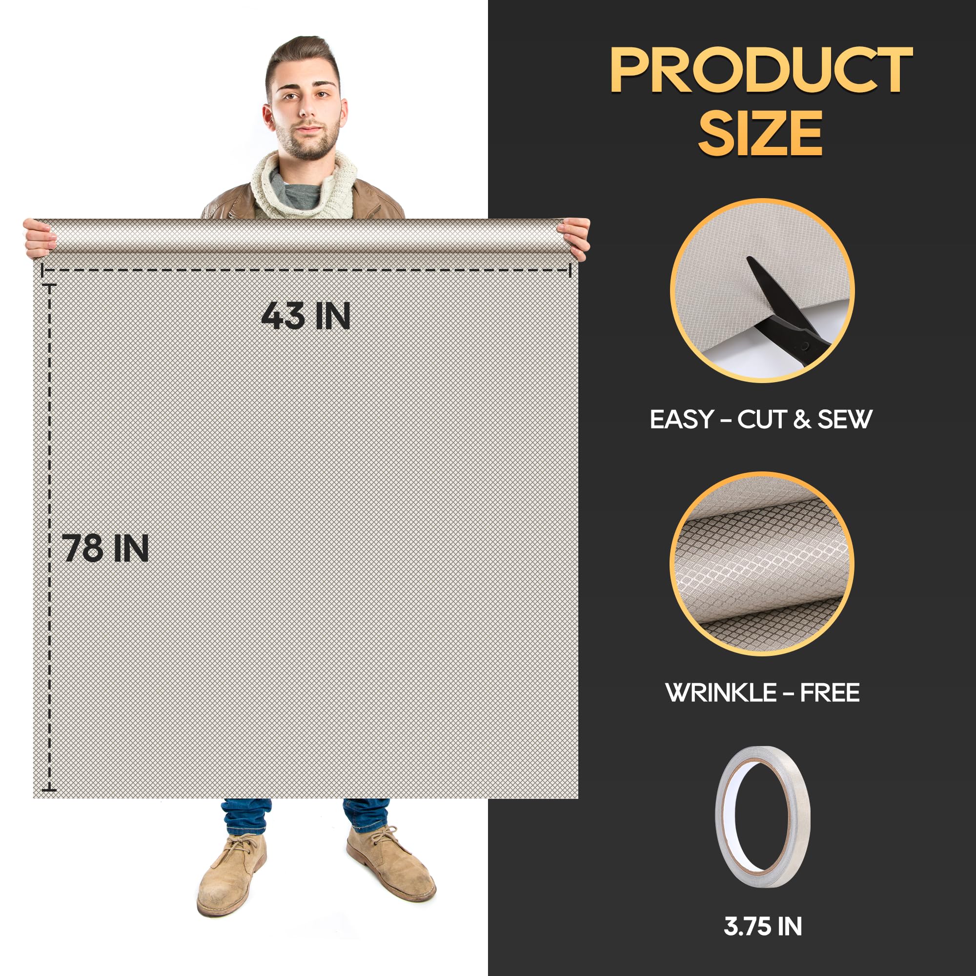 Military Grade Faraday Fabric 78
