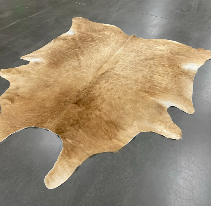 Premium Genuine Beige Cowhide Leather - Soft & Durable for DIY Crafts, Upholstery, Fashion Accessories | Perfect for Handbags, Wallets, Home Decor & Furniture Projects