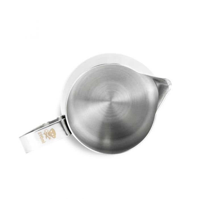 Professional Barista Milk Frothing Pitcher 12oz, 20oz, 32oz - Stainless Steel Coffee Latte Art Jug for Perfect Cappuccino & Espresso Drinks at Home or Café