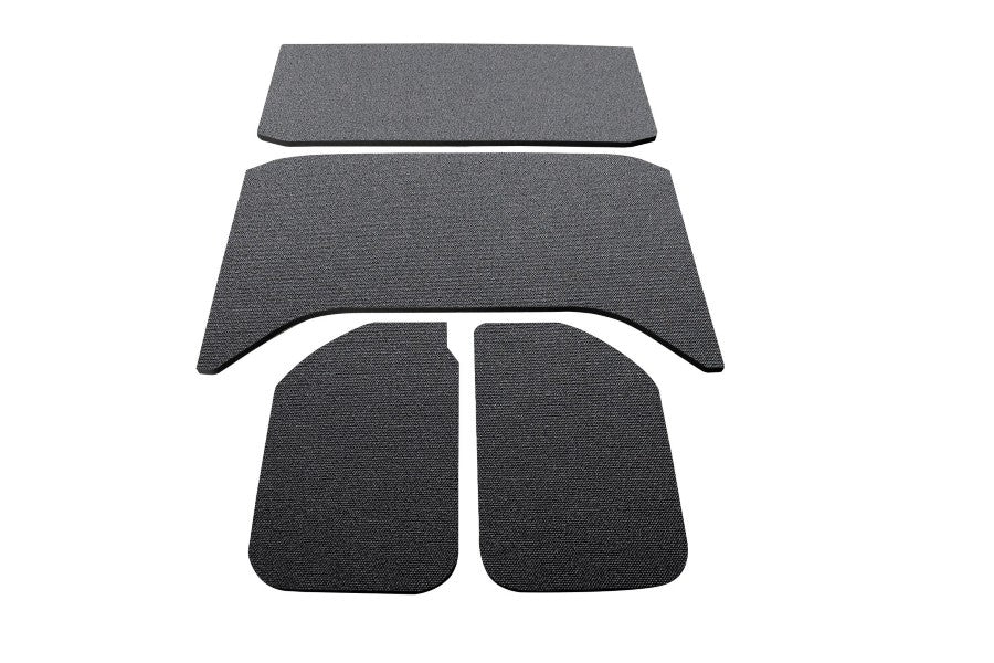 2011-2018 Jeep Wrangler JK 4-Door Headliner - Black OEM Style Interior Roof Liner for Noise & Heat Reduction | Perfect for Off-Roading & Daily Driving