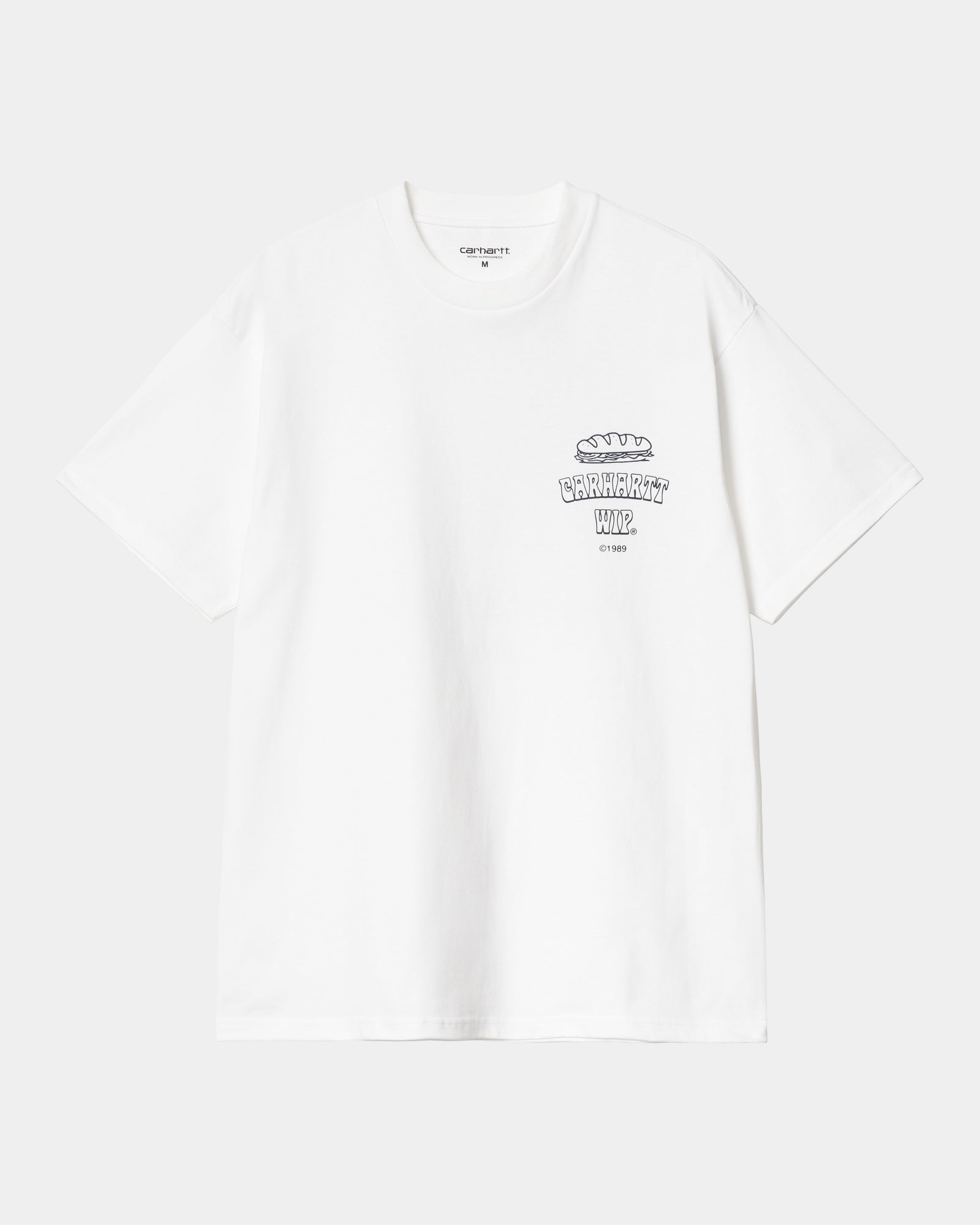 Sandwich T-Shirt for Men & Women | Soft Cotton White Tee - Perfect for Casual Wear, Parties & Everyday Outfits
