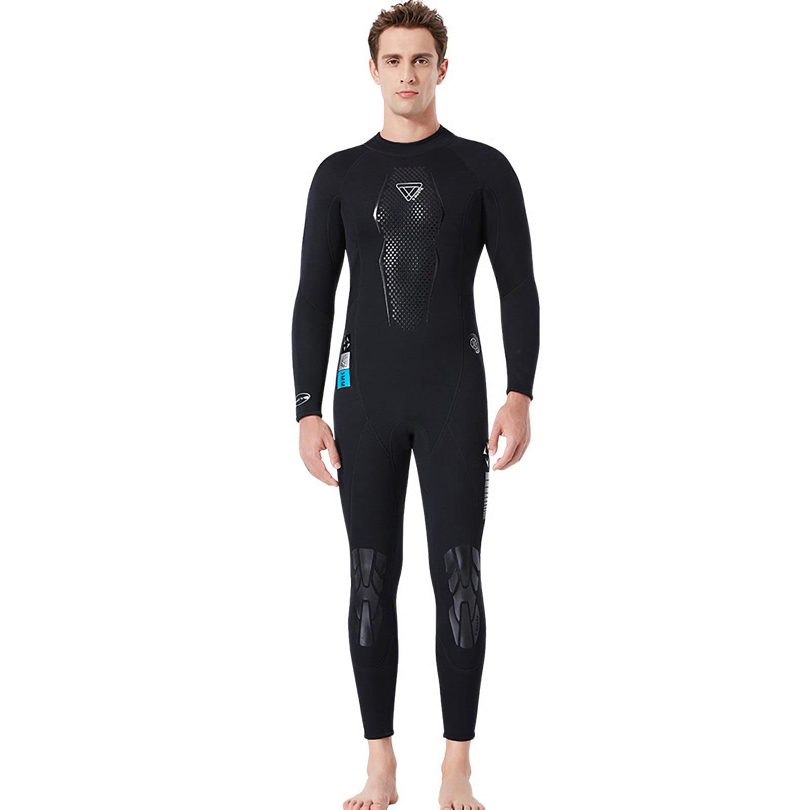 Premium 3MM Neoprene Full Body Wetsuit for Men - Long Sleeve One Piece Diving Suit for Surfing, Swimming, Snorkeling & Kayaking | Warm Waterproof Design for All Water Sports & Outdoor Activities