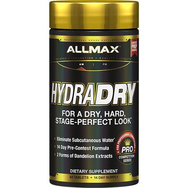 AllMax Nutrition HydraDry - 84 Tablets | Premium Electrolyte Supplement for Hydration & Recovery | Ideal for Athletes, Workouts & Active Lifestyles