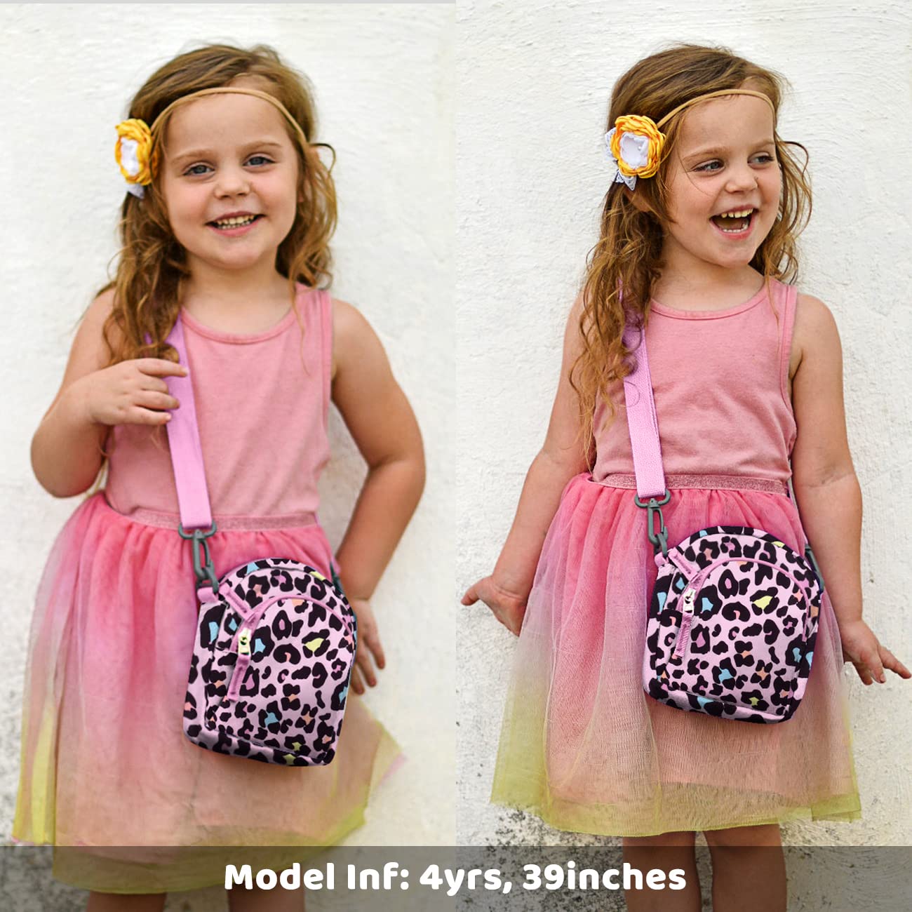 Choco Mocha Girls Crossbody Purse for Kids Ages 2-8 | Toddler Shoulder Bag for Little Girls | Perfect for Birthday Gifts, School, and Playdates
