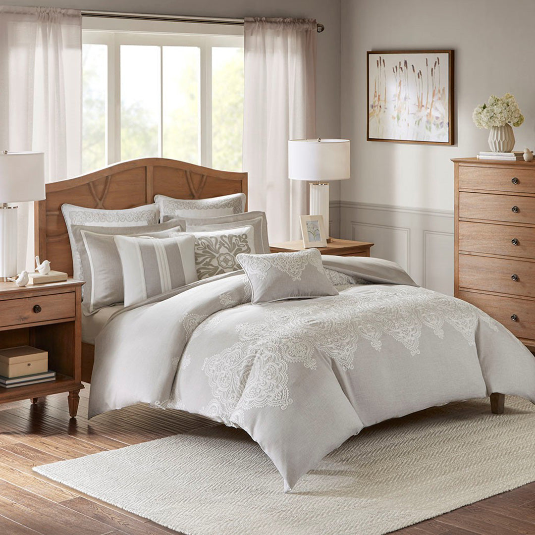 Ultra Soft Barely There Comforter Set - Queen Size All-Season Lightweight Bedding with Pillow Shams | Perfect for Guest Rooms, Dorms & Cozy Bedroom Retreats