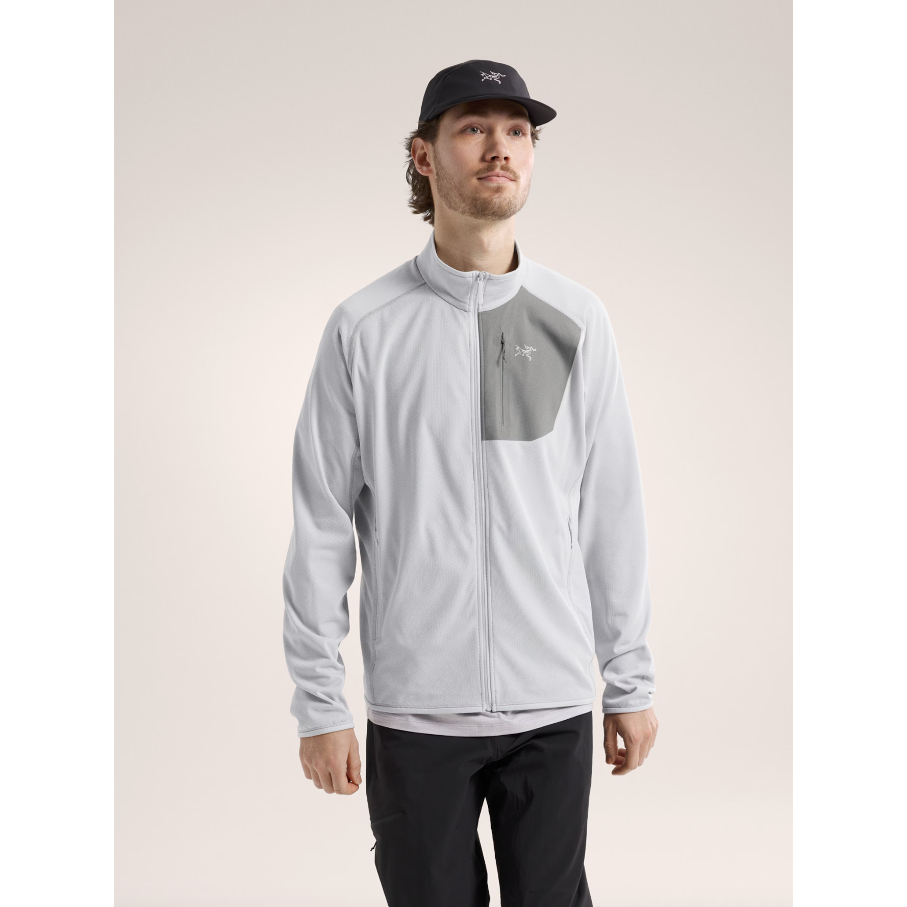 Arc'teryx Men's Delta Jacket - Lightweight Fleece Pullover for Hiking, Camping & Outdoor Adventures | Moisture-Wicking & Breathable Mid Layer