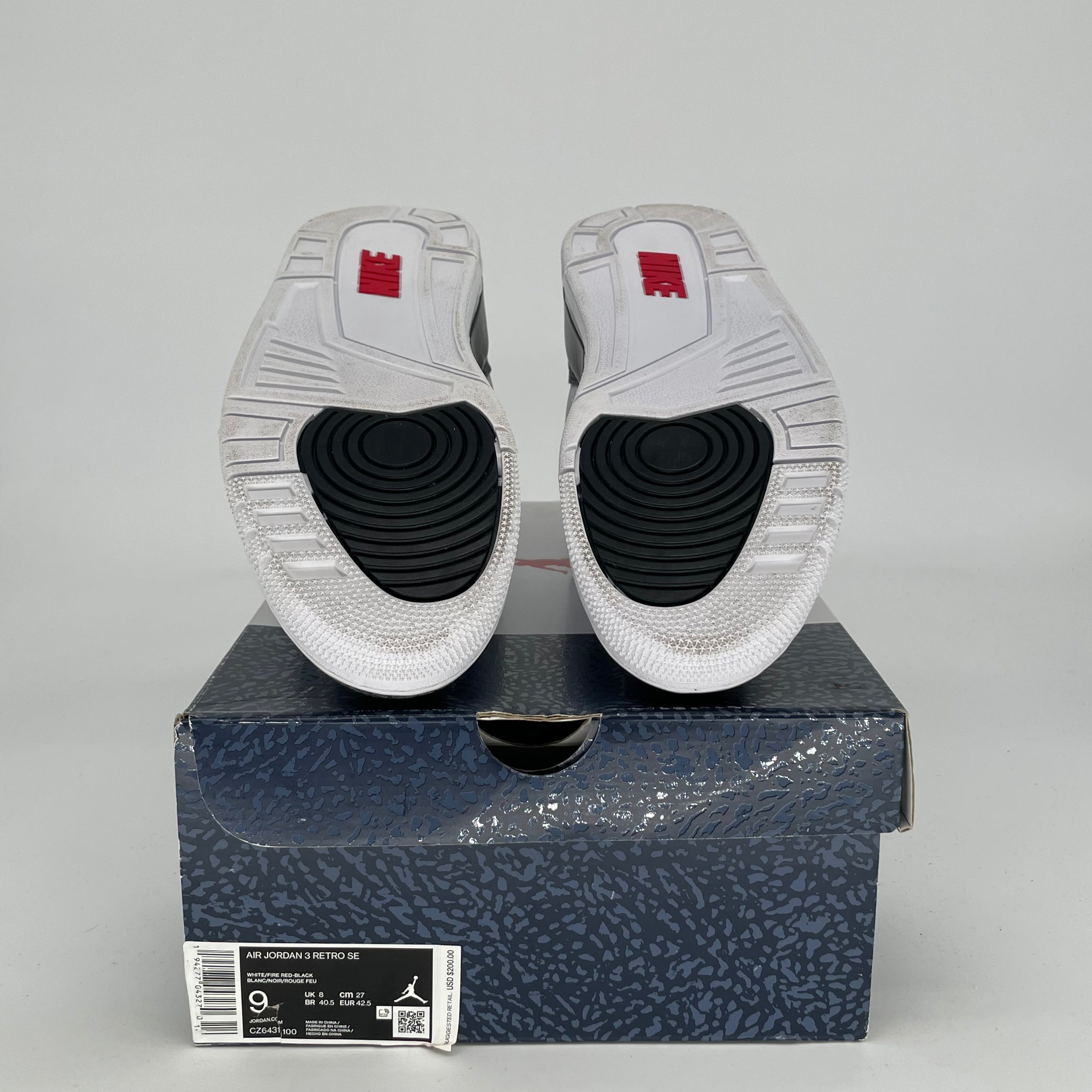 Authentic Air Jordan 3 Retro 