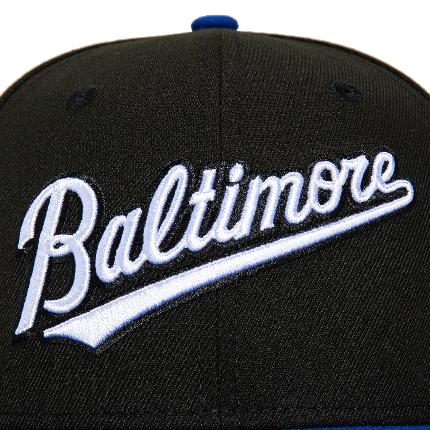 New Era 59Fifty Baltimore Orioles 25th Anniversary Patch Snapback Hat - Black & Royal Blue Baseball Cap for Men - Perfect for MLB Games, Sports Events & Streetwear Fashion
