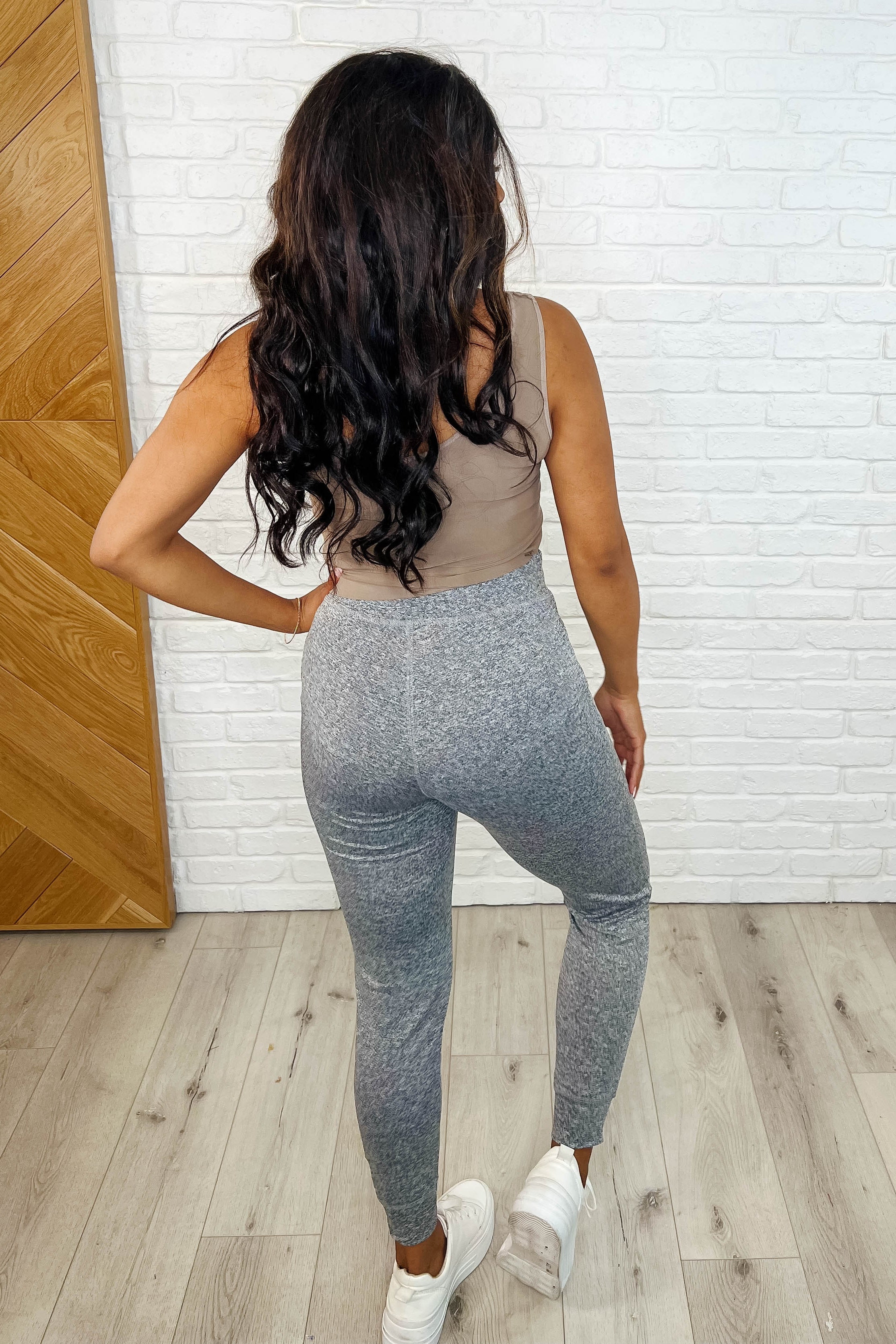 Women's High-Waisted Gray Joggers - Soft Comfortable Lounge Pants for Running, Yoga & Casual Wear