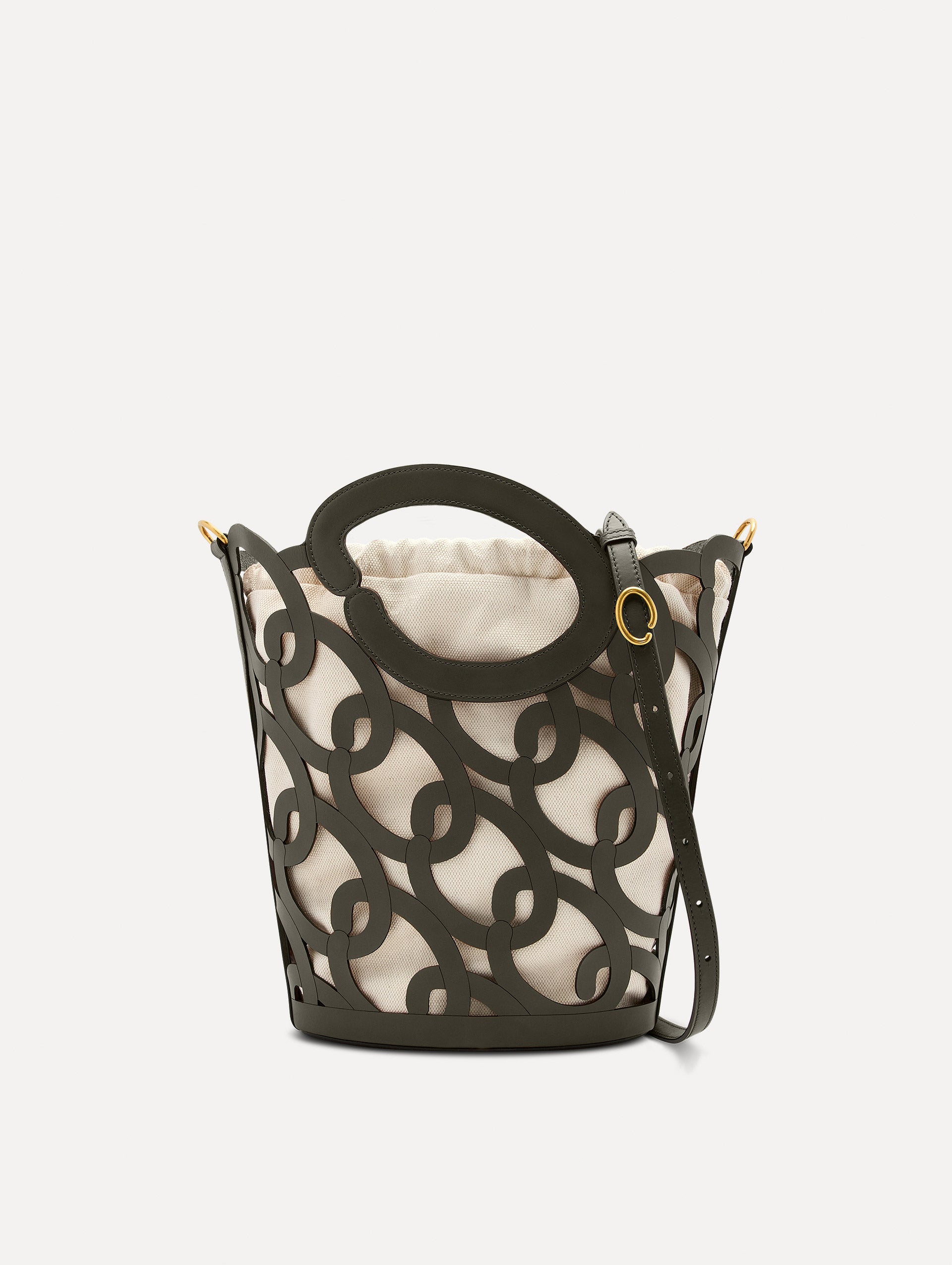 Oscar Chain Link Leather Tote Bag for Women - Stylish Designer Handbag for Work, Travel & Everyday Use