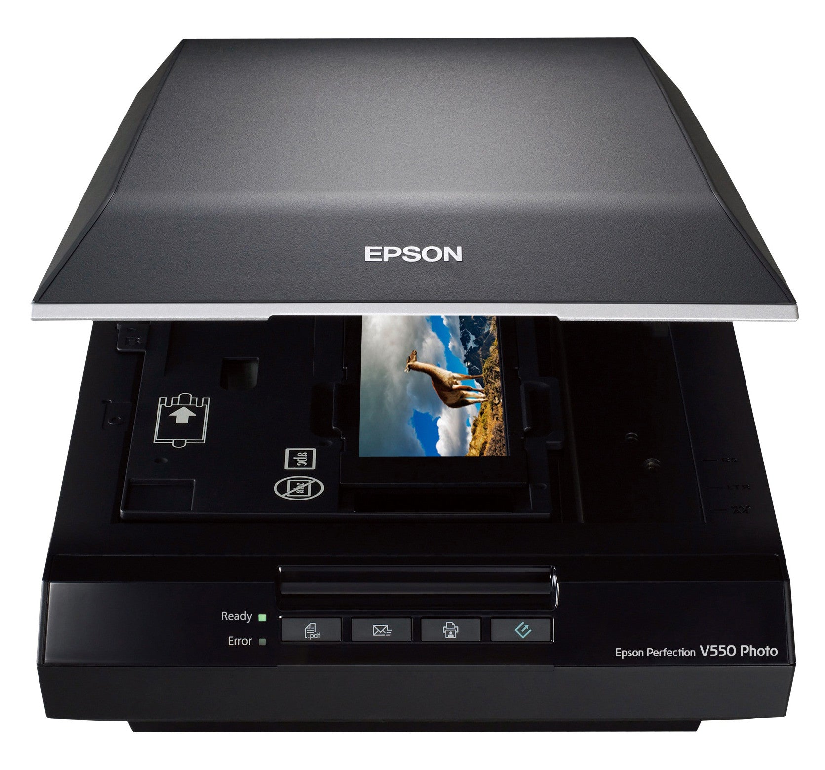 Epson Perfection V550 Photo Scanner - High-Resolution Scanning for Photos, Documents & Negatives | Perfect for Home Office, Photography Enthusiasts & Archiving Memories