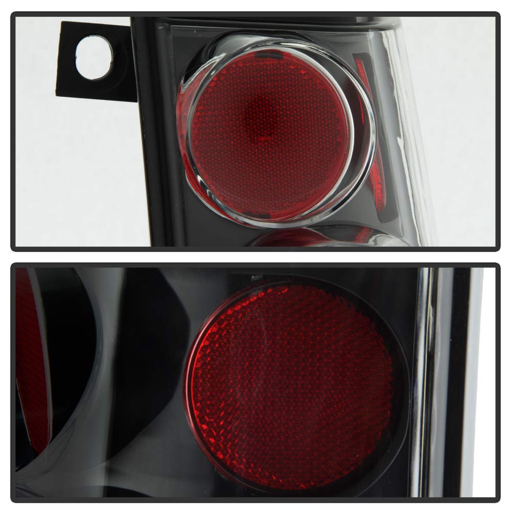 Chevy Express 2003-2008 Euro Style LED Tail Lights - Rear Brake Lamps Replacement - Upgrade for Enhanced Visibility & Style at Night Driving