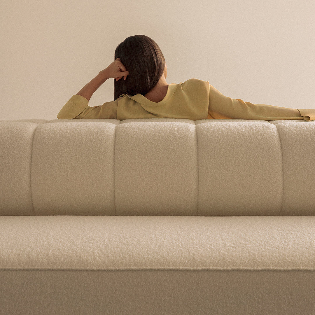 Modular Sofa with Open Components - Customizable Sectional Couch for Living Room, Lounge & Office Spaces