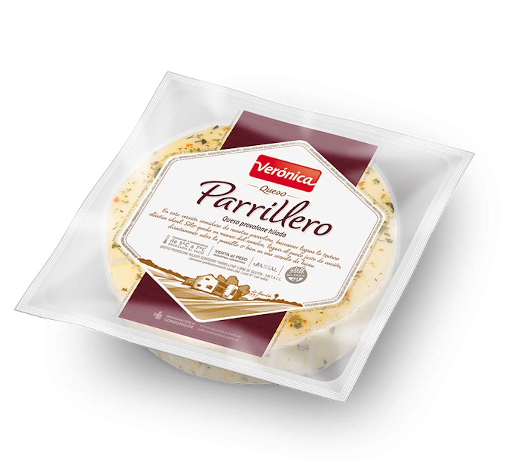 Parrillero Provolone Cheese - Premium Italian Grilling Cheese (1 lb) - Perfect for BBQ, Sandwiches & Charcuterie Boards