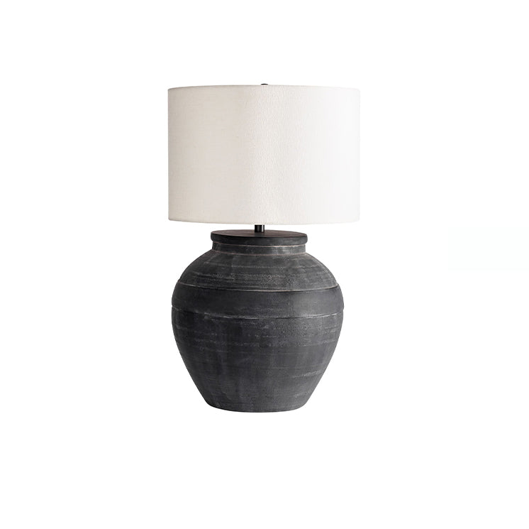 Faris Ceramic Table Lamp - Elegant Home Decor for Living Room, Bedroom & Office - Perfect for Reading, Relaxing & Ambient Lighting