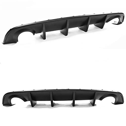 Scaller Fits 15-20 Dodge Charger SRT Rear Bumper Lip Diffuser Valance - OE Style PP Material - Perfect for Car Customization & Performance Enhancement