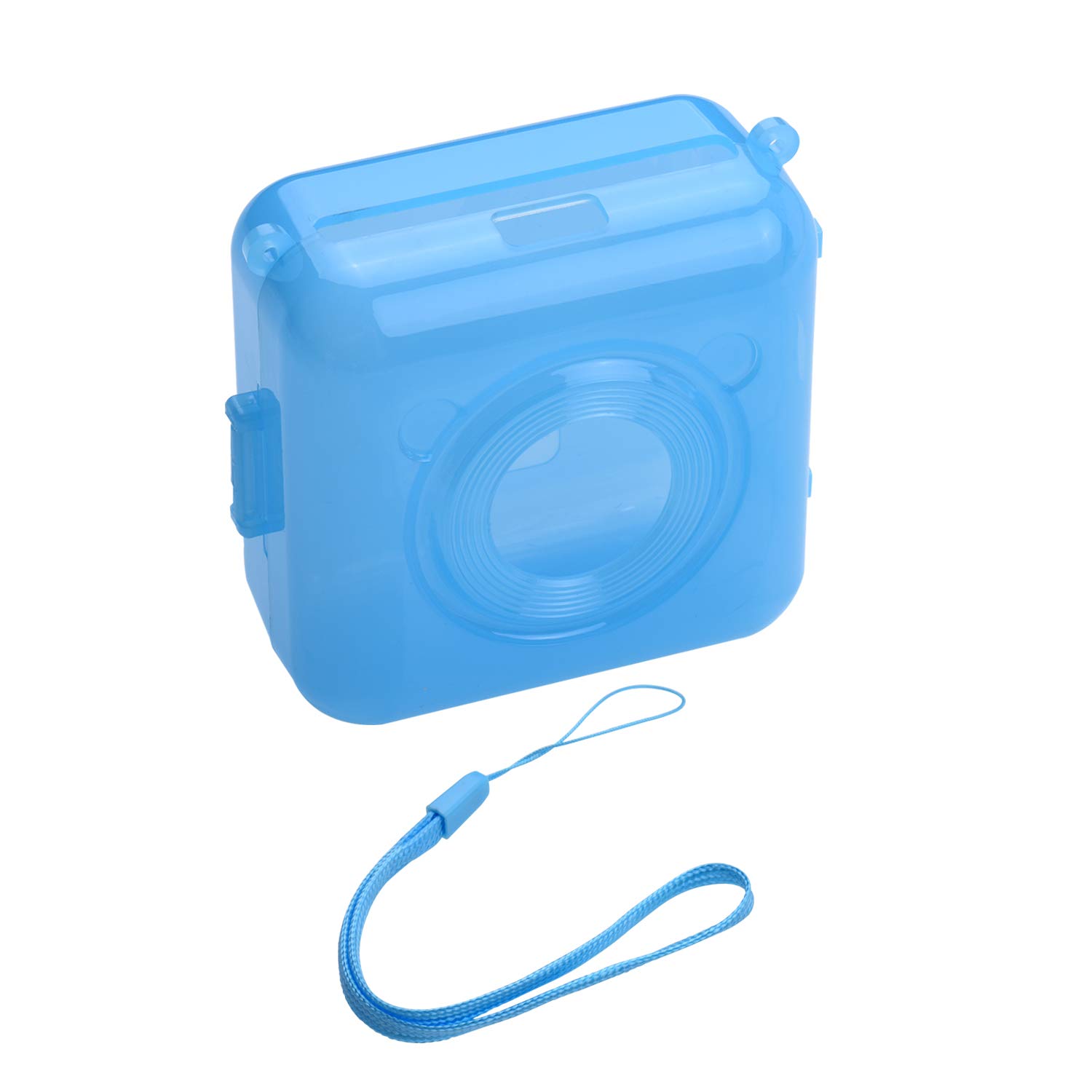 PeriPage A6 Thermal Printer Plastic Protective Case with Strap - Dustproof, Shockproof, Scratch-Resistant Cover for Receipt Printers - Perfect for Retail, Shipping & Office Use