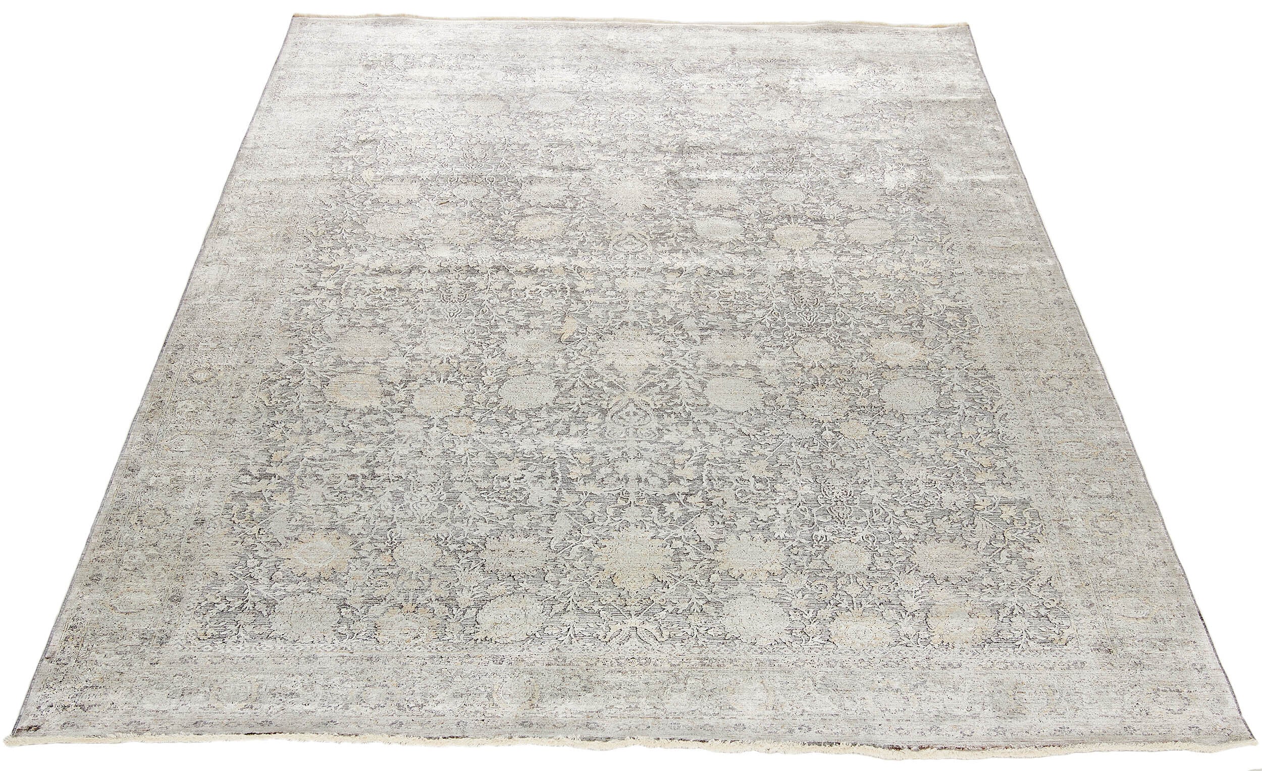 Abstract Area Rugs Collection - Durable Acrylic Modern & Classic Design Non-Slip Living Room Rug 200x300cm (7'10