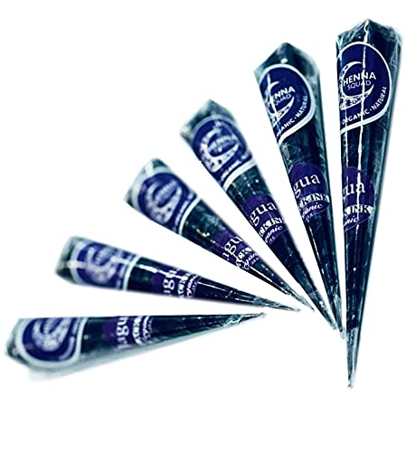 Organic Jagua Tattoo Kit - Waterproof Black Ink for Semi-Permanent Tattoos, Fake Freckles & Skin Art | Includes 2 Tubes (24g Each) & Jagua Pens | Safe, Natural Jagua Juice Formula | Perfect for Festivals, Cosplay & Temporary Body Art