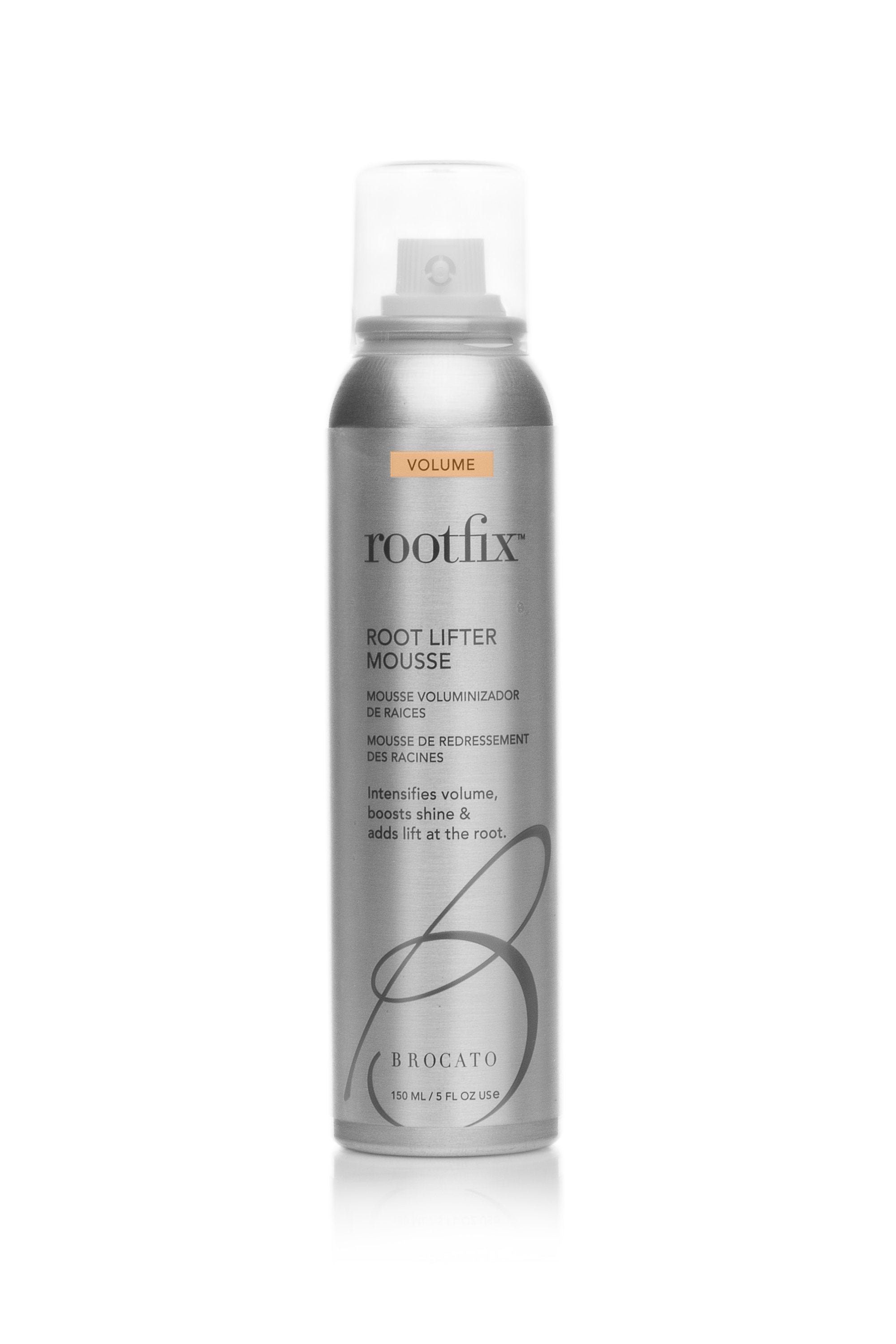 BROCATO ROOTFIX Root Lifter Mousse 5 oz - Volumizing Hair Styling Product for Fine or Thin Hair - Perfect for Salon-Quality Volume at Home