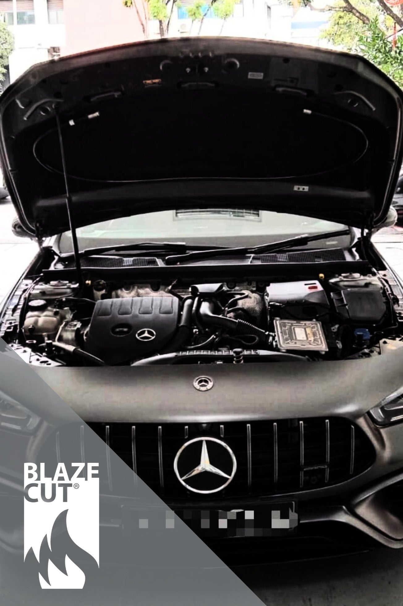 Blazecut Black T200E Automatic Fire Suppression System - 2 Meter for Cars, Caravans, Boats & Switchboards | Compact & Reliable Fire Protection for Vehicles & Electrical Panels
