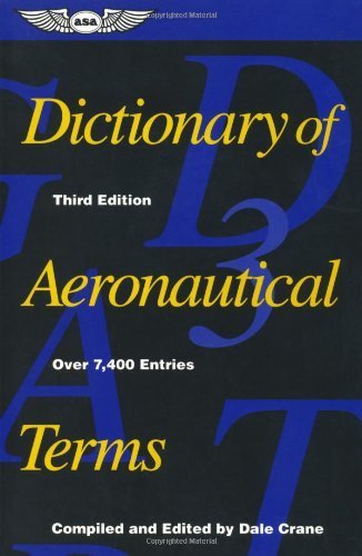 ASA Dictionary of Aeronautical Terms - Aviation Terminology Reference Book for Pilots, Students & Aviation Enthusiasts | Perfect for Flight Training & Aircraft Maintenance