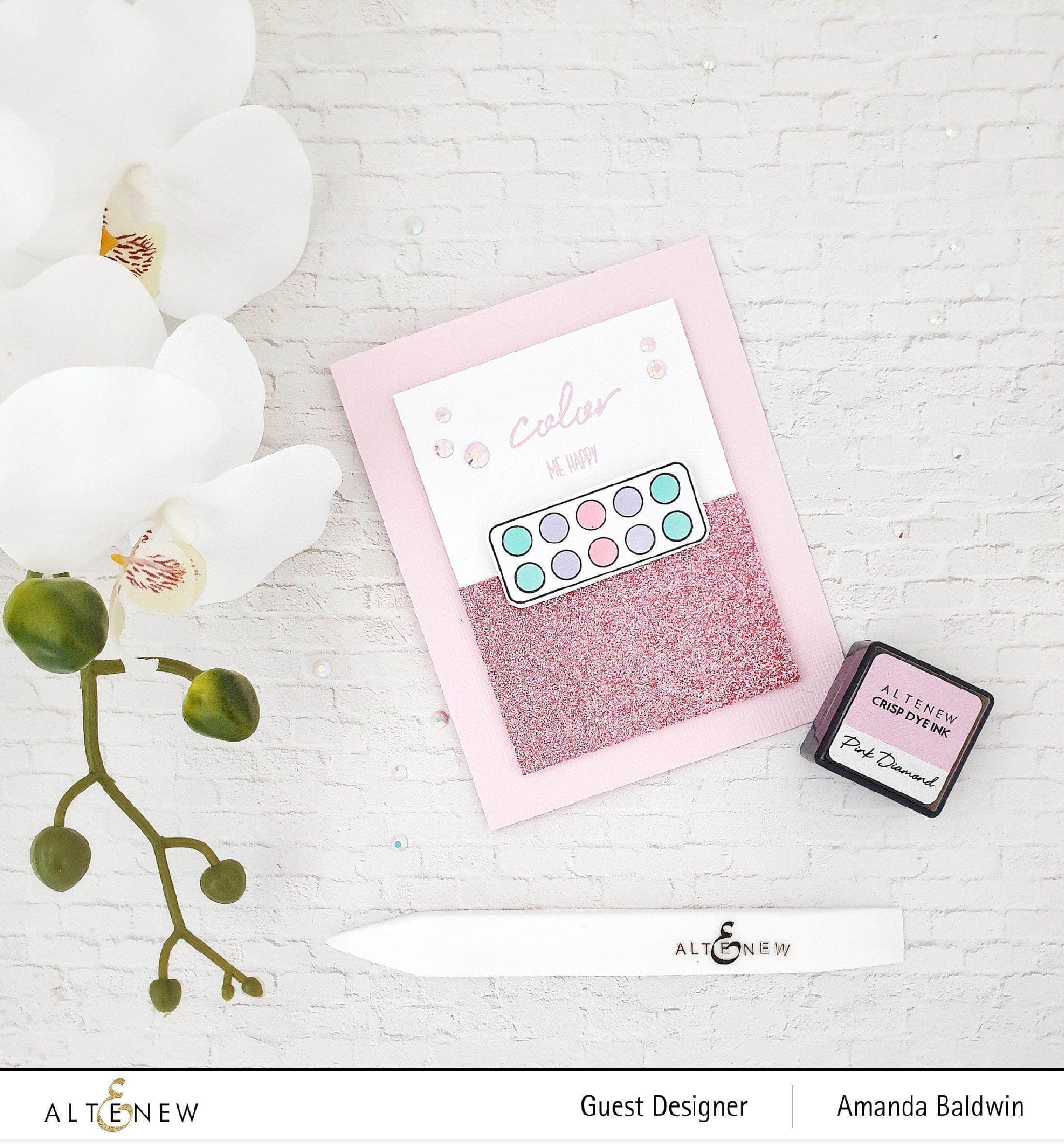 Glitter Gradient Cardstock Set - Pink Brilliance for Scrapbooking, DIY Crafts, and Greeting Cards | Premium Quality Paper for Creative Projects