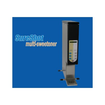 **Sureshot Portion Control Sugar & Sweetener Dispenser – 6 lb Top Hopper & 1.75 lb Bottom Hopper – Perfect for Coffee Shops, Bakeries & Restaurants**