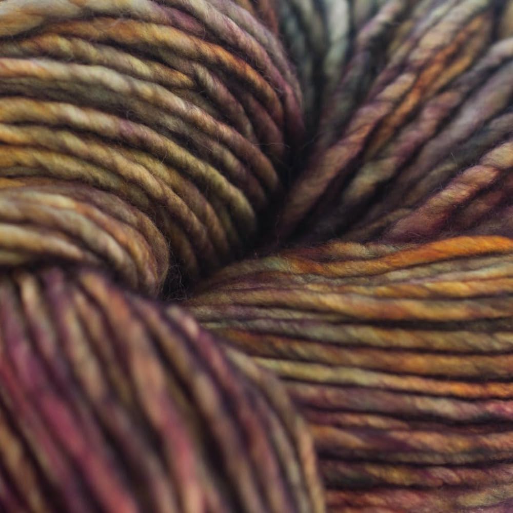 Malabrigo Mecha Yarn - Paris Night Colorway | Super Soft Hand-Dyed Merino Wool for Knitting & Crocheting | Perfect for Scarves, Hats, and Sweaters