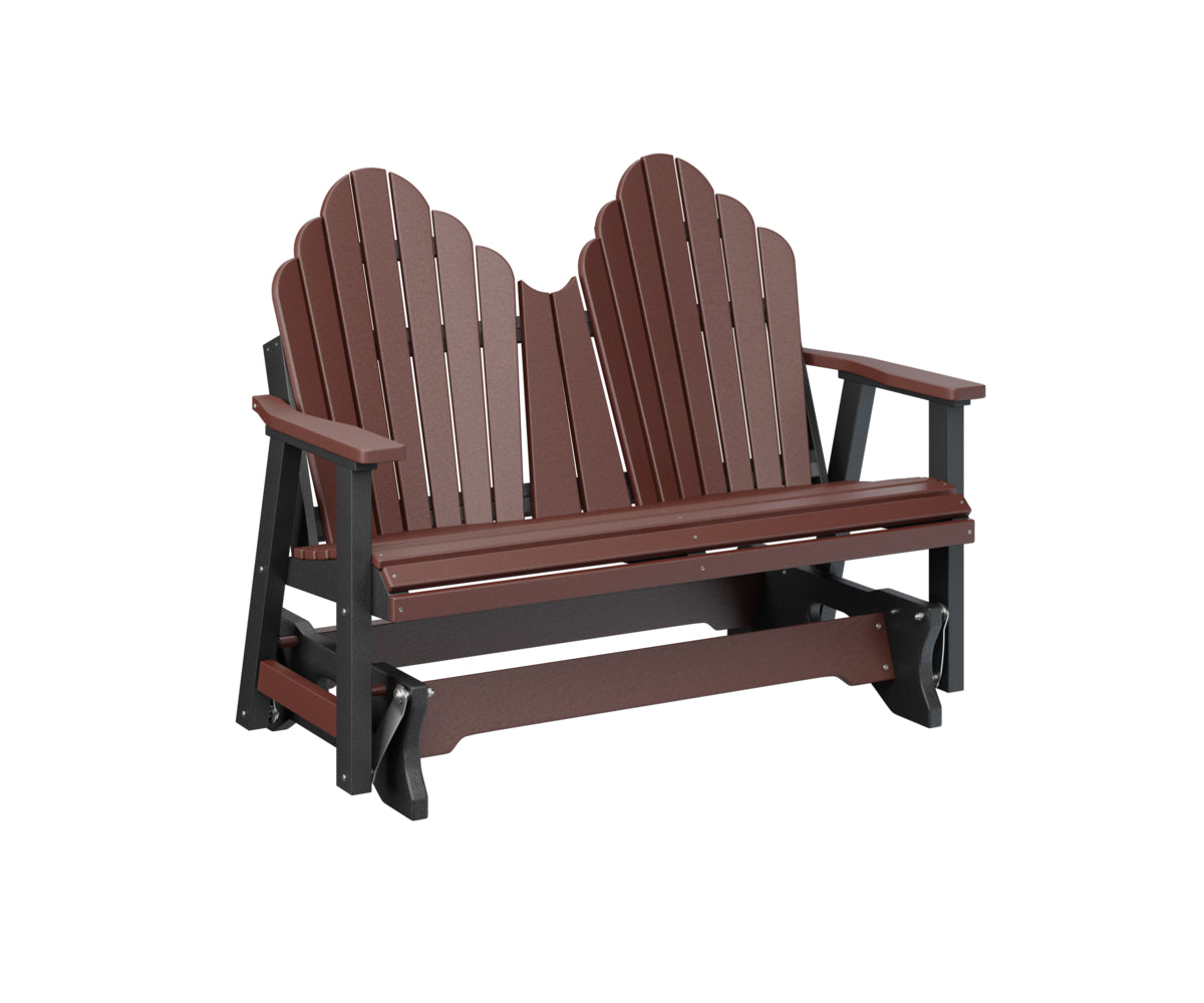 Berlin Gardens Cozi Back Double Glider - Outdoor Patio Swing with Canopy, Comfortable 2-Person Bench Glider for Garden, Porch, Deck - Perfect for Relaxing and Enjoying Nature