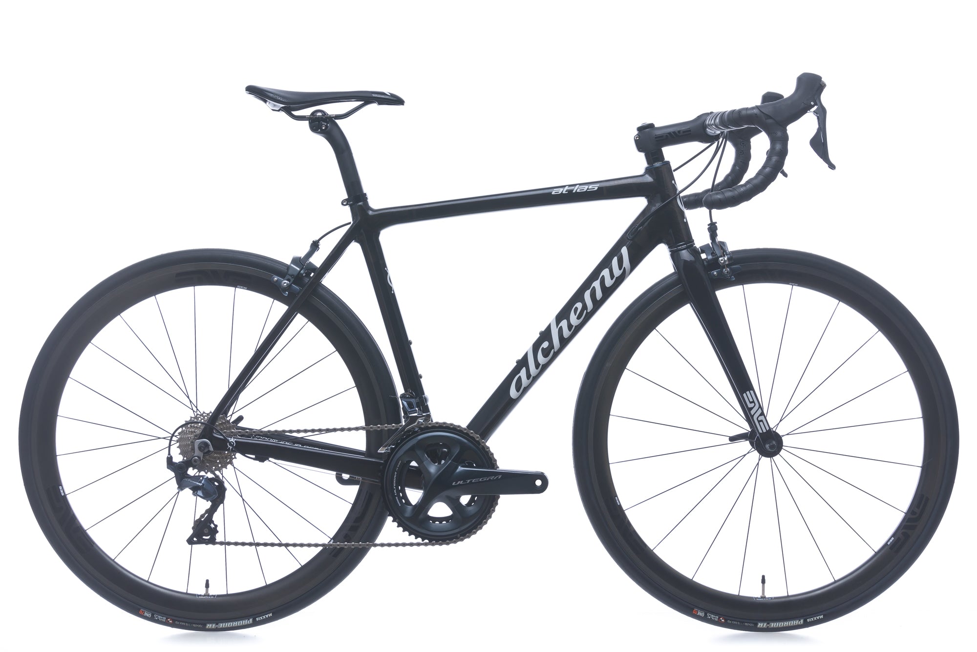Alchemy Atlas 54cm Road Bike 2018 - Lightweight Aluminum Frame, Shimano Gears for Men & Women - Perfect for Commuting, Fitness & Urban Cycling
