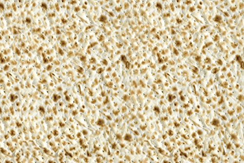 Passover Matzoh Place Mats - Beautifully Designed Disposable Paper Table Mats (48-Pack) for Seder Dinner & Jewish Holiday Celebrations
