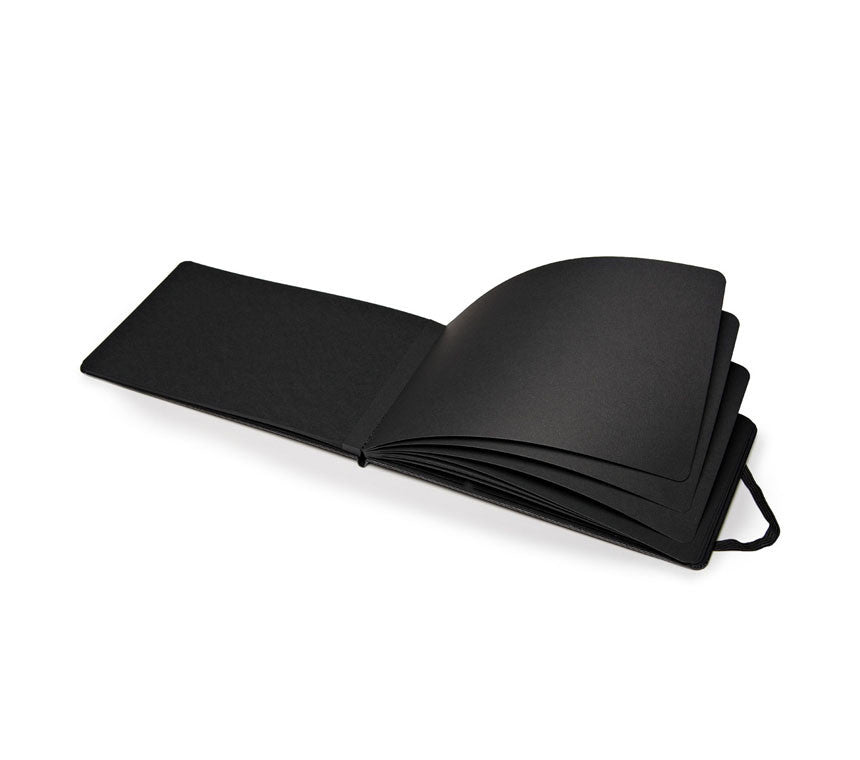 Moleskine Art Plus Page Album - Hard Cover Sketchbook for Artists, Drawing & Watercolor - Perfect for Sketching, Journaling & Creative Projects