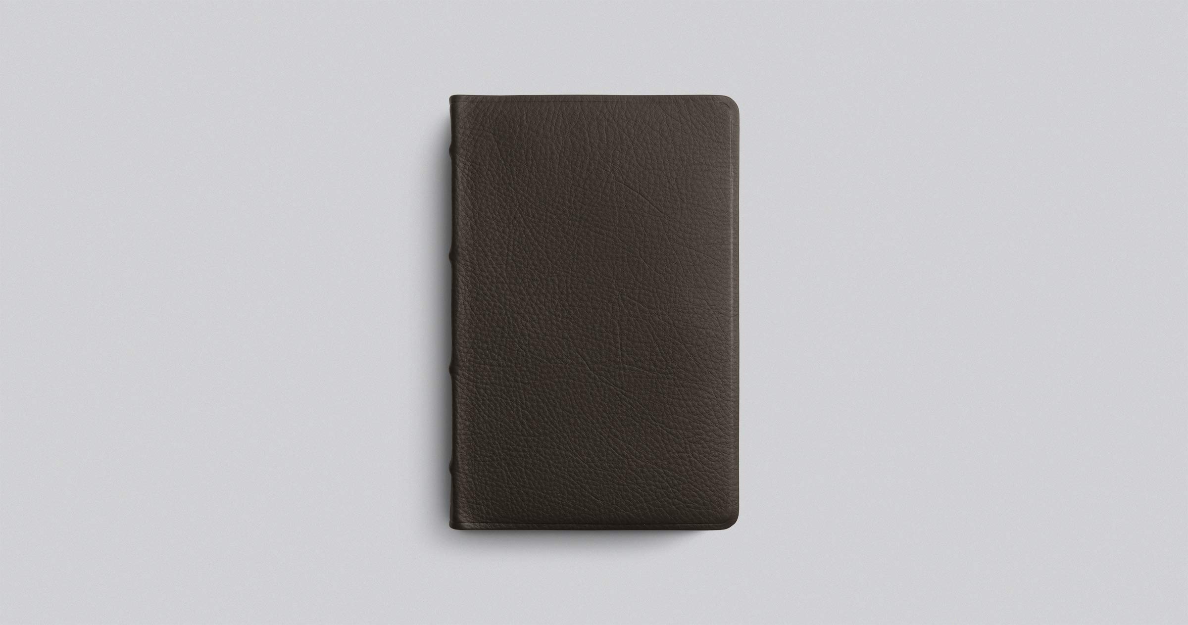 ESV Large Print Thinline Reference Bible - Brown Leather, Easy-to-Read Text, Compact & Lightweight for Travel, Church, Bible Study & Daily Devotion