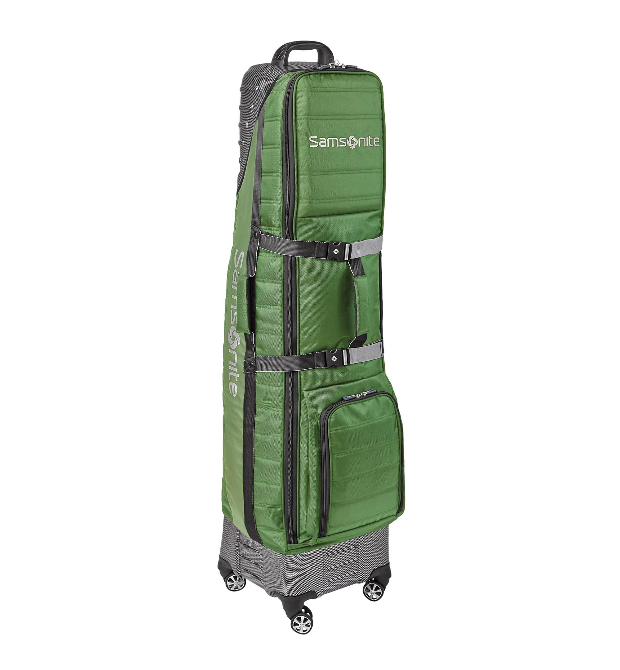Samsonite The Protector Hardside & Softside Golf Travel Bag with Shark Wheels - Waterproof Luggage for Air Travel | Golf Club Protection | Durable Spinner Suitcase for Tournaments & Vacations