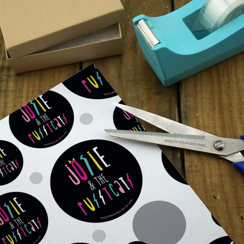 Josie & the Pussycats Gift Wrap Paper Roll - Riverdale Inspired Wrapping Paper for Birthdays, Parties & Gifts | Premium Quality Decorative Wrapping Sheets