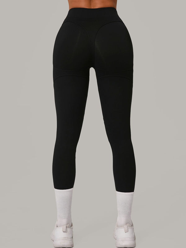 ZASUWA Women's Sexy Push Up High Waist Yoga Leggings - Tummy Control Workout Pants for Gym, Running & Daily Wear