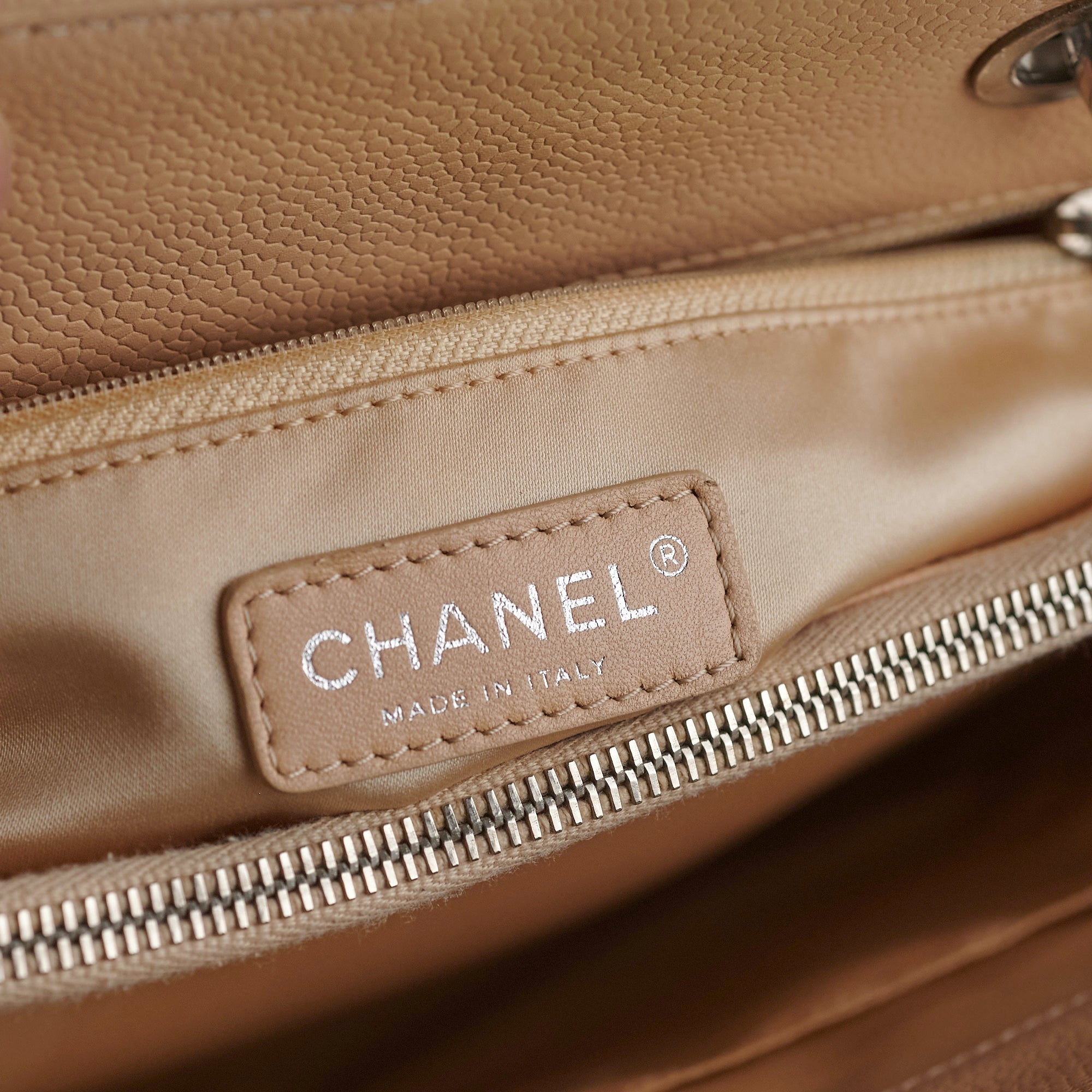 Chanel Grand Shopping Tote (GST) Beige Clair Caviar Leather Handbag - Luxury Designer Tote for Women, Perfect for Work, Travel & Everyday Use